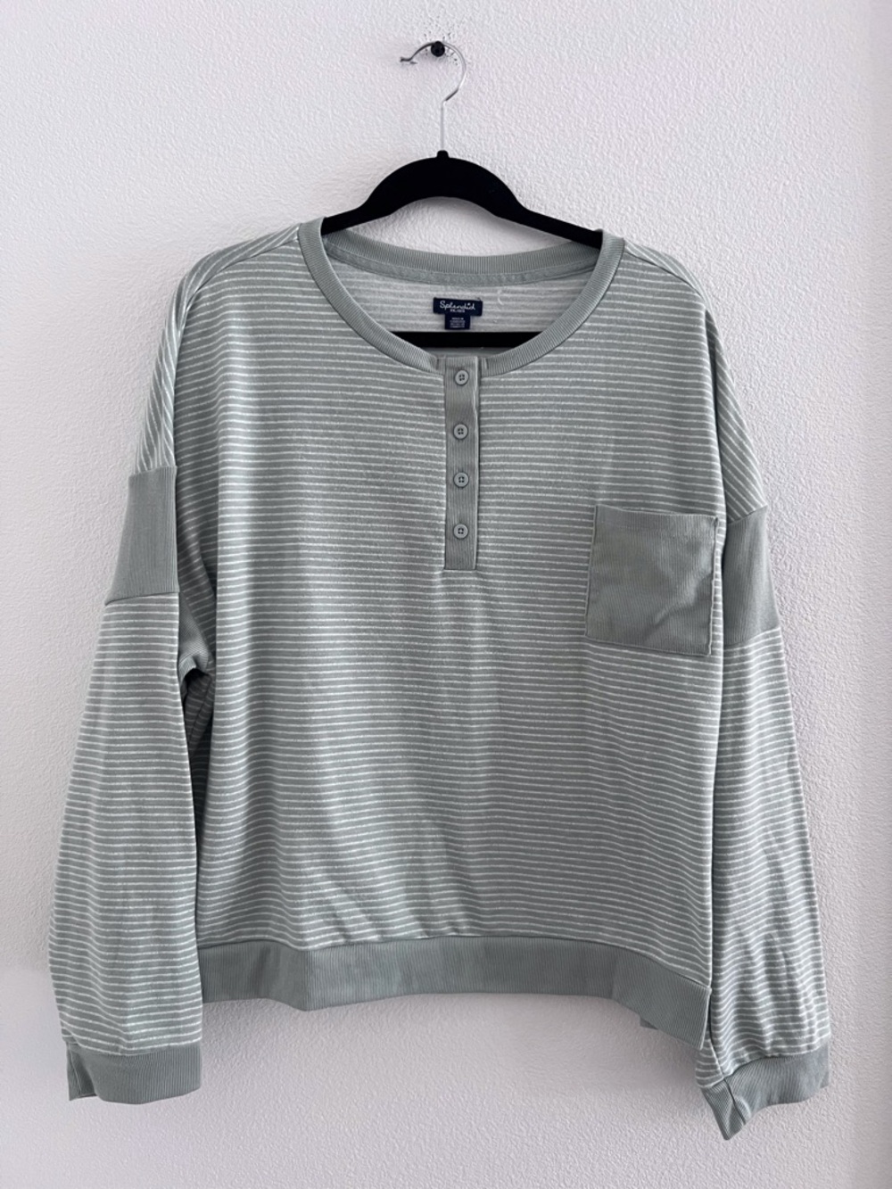 Splendid Henley Pullover Sweater